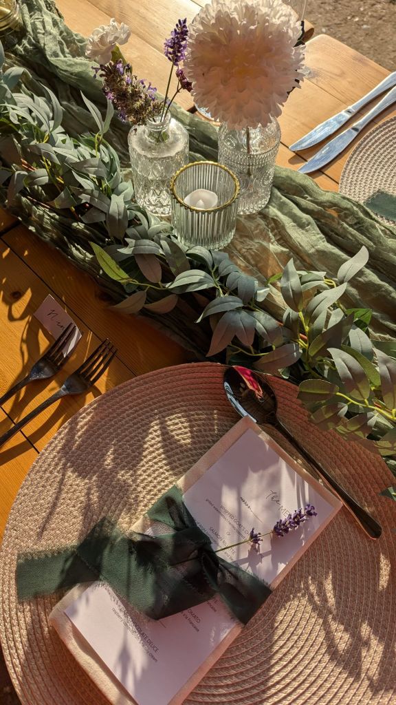Private dining celebration at The Barns at Polehanger
